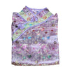 Lavender with Light Yellow Accents Short Sleeve Daisy Brocade Outfit