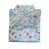 Light Green with Light Yellow Accents Short Sleeve Daisy Brocade Outfit