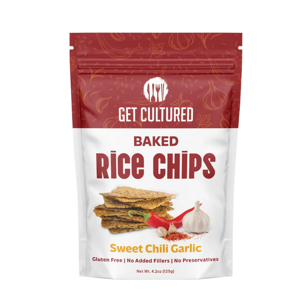 Get Cultured Premium Sweet Chili Garlic Rice Chips