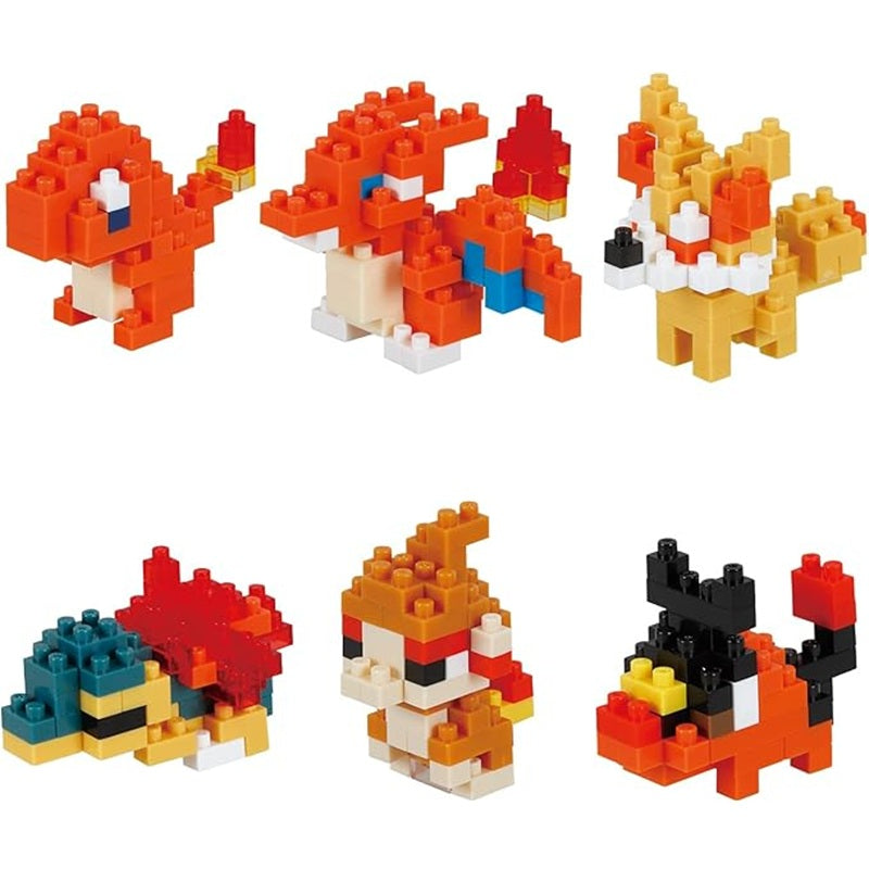 Nanoblock Mininano - Pokemon Fire Type Set