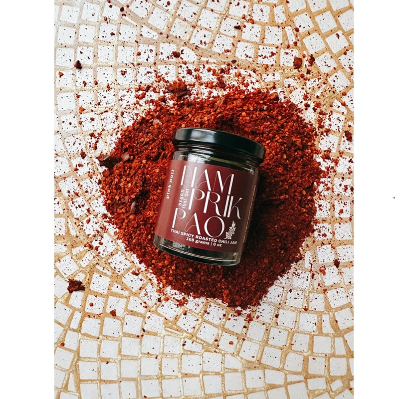 Pink Salt Nam Prik Pao Thai Roasted Chili Jam - Vegan