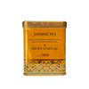 Large yellow tin of jasmine tea