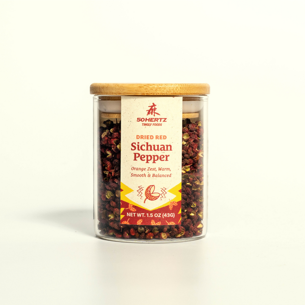 50 Hertz Dried Sichuan Pepper Corn - Red